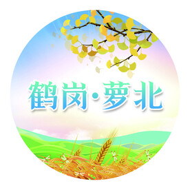 鹤岗圆贴 