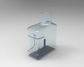 塑料半透明容器建模