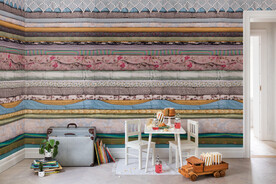 墙布壁画效果图