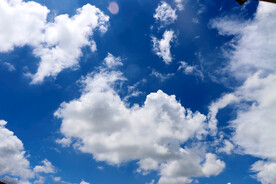 蓝天白云
