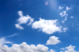 蓝天白云