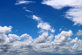 蓝天白云