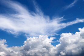 蓝天白云