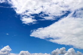 蓝天白云