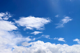 蓝天白云
