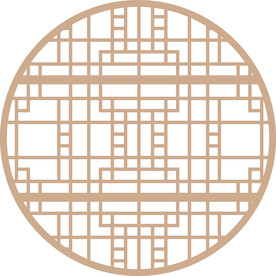 镂空边框花纹雕刻造型