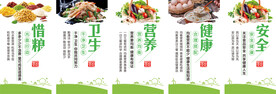 食堂文化展板