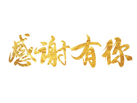 感谢有你
