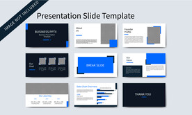 时尚简约产品手册画册作品集模板