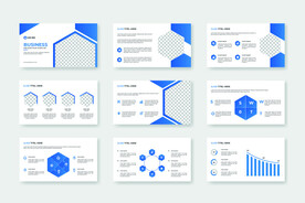 时尚简约产品手册画册作品集模板