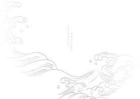 线条山脉