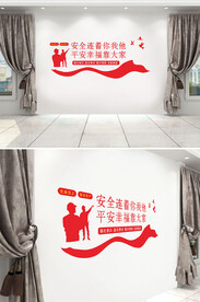 工地安全宣传墙面