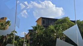 屋顶天空