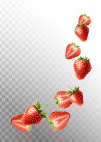 草莓适量素材