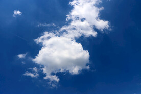 蓝天白云