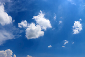 蓝天白云