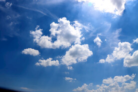 蓝天白云