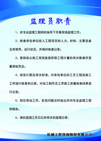 监理员职责