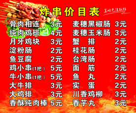 炸串