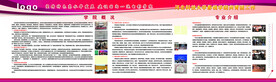 学院简介宣传栏