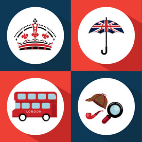 英伦风logo