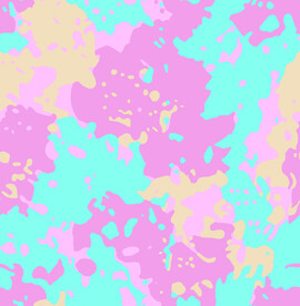 色块花