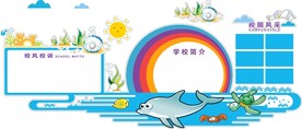 学校简介文化墙