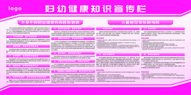 妇幼保健宣传栏