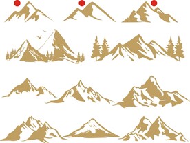 矢量山峰