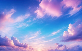 天空梦幻背景