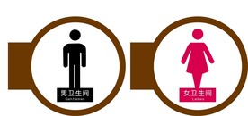 卫生间标识