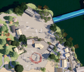 旅游景区效果图 