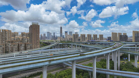 宁波东部新城 航拍照片