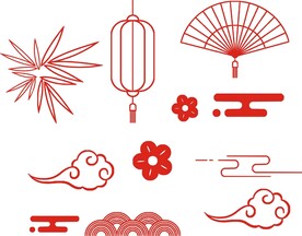 国潮中国风装饰元素