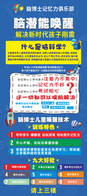 脑博士记忆力展架
