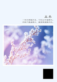 二十四节气 立冬