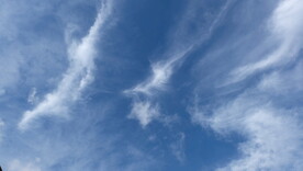 天空 蓝天 云