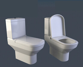 C4D模型 马桶