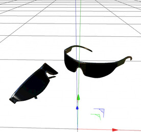C4D模型 眼镜