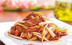 葱爆羊肉