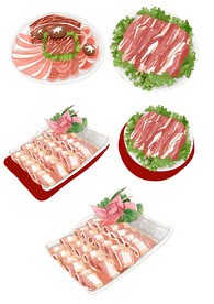 牛肉羊肉片火锅