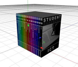 C4D模型 书