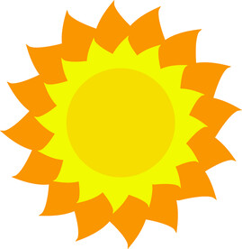 卡通太阳