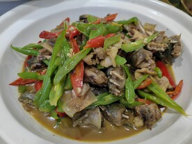 青椒焖沙鳖