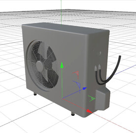 C4D模型 空调