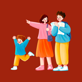 幸福家庭人物