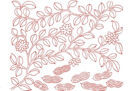 矢量花纹