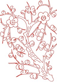 矢量梅花