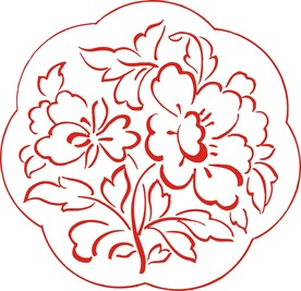 手绘花草