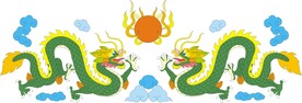 双龙戏珠